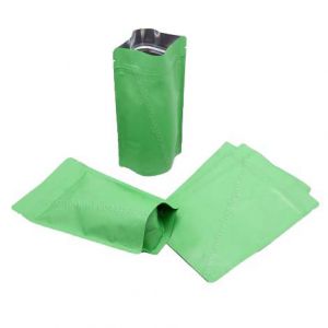 shiny green pouches 